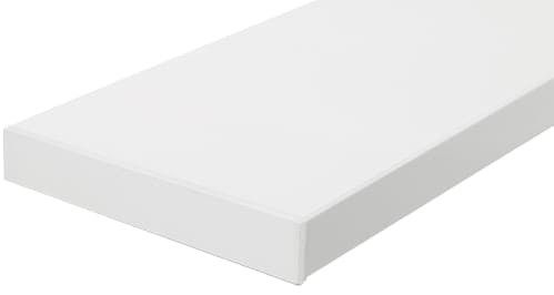 Подоконники пластик «Möller» (Меллер) LD-40 белый матовый элегант